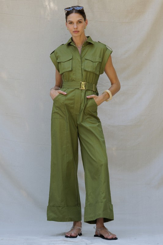 Greenline Utility Jumpsuit