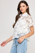 Load image into Gallery viewer, Lace Fleur Top
