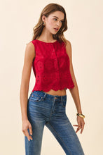 Load image into Gallery viewer, Fiore Rosso Top
