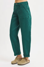 Load image into Gallery viewer, Evergreen Barrel Jean

