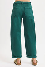 Load image into Gallery viewer, Evergreen Barrel Jean
