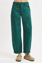 Load image into Gallery viewer, Evergreen Barrel Jean
