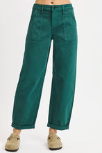 Load image into Gallery viewer, Evergreen Barrel Jean
