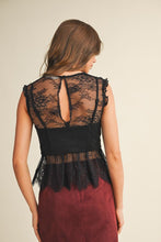 Load image into Gallery viewer, Eternal Lace Peplum
