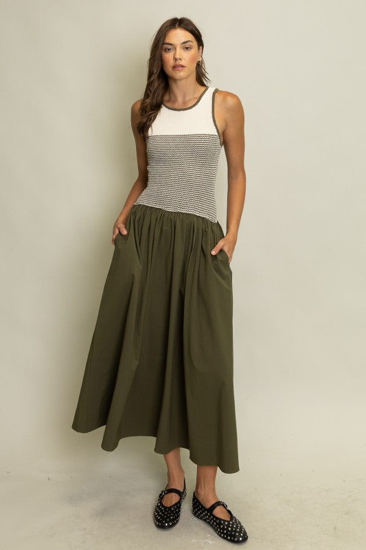 Olive Rhythm Maxi