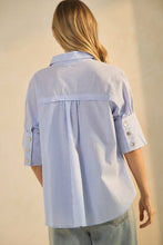 Load image into Gallery viewer, Flora Stripe Top
