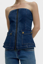 Load image into Gallery viewer, Denim Vault Top
