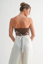 Load image into Gallery viewer, ChocoSwirl Scarf Top
