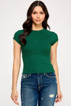 Load image into Gallery viewer, Contour Knit Top
