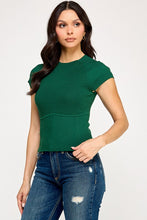 Load image into Gallery viewer, Contour Knit Top
