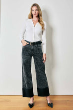 Load image into Gallery viewer, Charcoal Cuff Jeans

