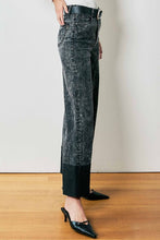 Load image into Gallery viewer, Charcoal Cuff Jeans
