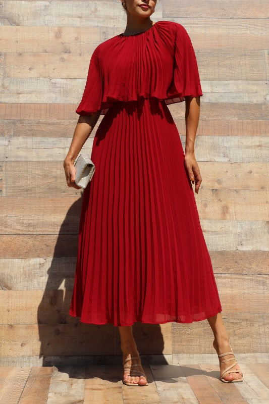 Velour Rouge Dress