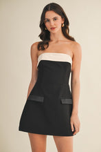 Load image into Gallery viewer, Mini Tux Romper
