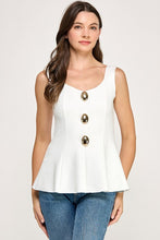 Load image into Gallery viewer, Oval Luxe Peplum
