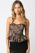 Load image into Gallery viewer, Fleur Lace Corset
