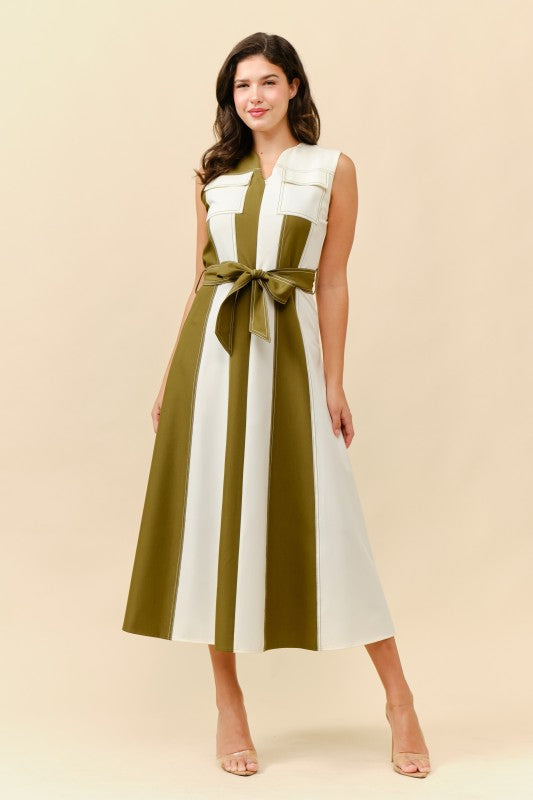 Verde Block Midi