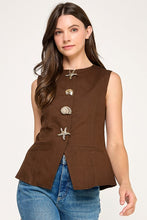 Load image into Gallery viewer, Choco Shell Vest
