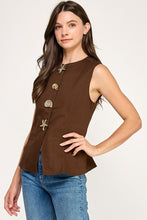 Load image into Gallery viewer, Choco Shell Vest
