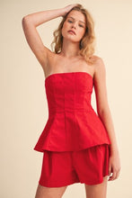 Load image into Gallery viewer, Valentina Peplum Set
