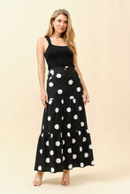 Load image into Gallery viewer, Polka Tiered Maxi
