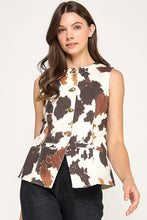 Load image into Gallery viewer, Cowhide Chic Vest
