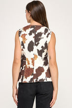 Load image into Gallery viewer, Cowhide Chic Vest

