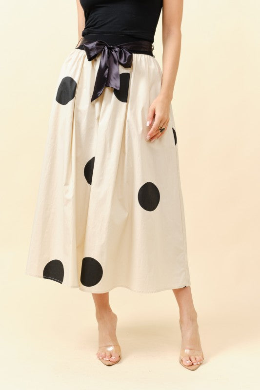 Beige Domino Maxi