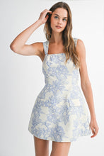 Load image into Gallery viewer, Blue Bloom Skort Dress
