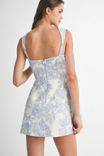 Load image into Gallery viewer, Blue Bloom Skort Dress
