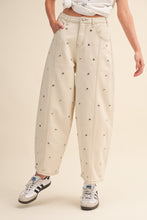 Load image into Gallery viewer, Nova Stud Barrel Jeans
