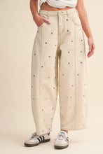 Load image into Gallery viewer, Nova Stud Barrel Jeans
