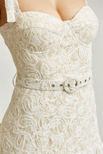 Load image into Gallery viewer, Cream Dahlia Lace Gown
