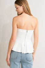 Load image into Gallery viewer, Outline Peplum Top
