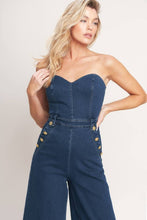 Load image into Gallery viewer, Denim Authority Jumpsuit
