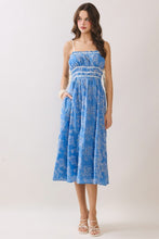 Load image into Gallery viewer, Blue Cutwork Midi
