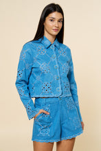 Load image into Gallery viewer, Riviera Eyelet Jacket
