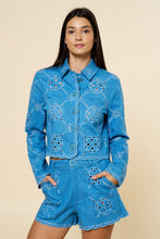 Load image into Gallery viewer, Riviera Eyelet Jacket
