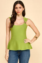 Load image into Gallery viewer, Sleekline Peplum Top
