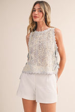 Load image into Gallery viewer, Bluewater Crochet Top
