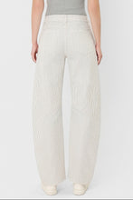 Load image into Gallery viewer, Railway Stripe Barrel Jeans
