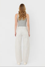 Load image into Gallery viewer, Railway Stripe Barrel Jeans
