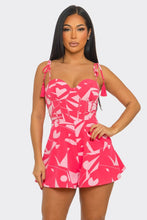 Load image into Gallery viewer, Fuchsia Frenzy Romper
