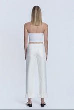 Load image into Gallery viewer, Optic White Cuff Jeans
