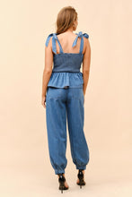 Load image into Gallery viewer, Denim Flow Set
