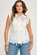 Load image into Gallery viewer, Lace Society Top
