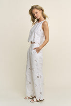 Load image into Gallery viewer, Scallop Trim Pant Set
