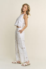 Load image into Gallery viewer, Scallop Trim Pant Set
