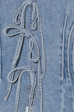 Load image into Gallery viewer, Tieform Denim Top
