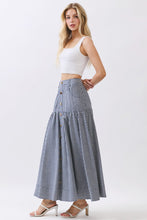 Load image into Gallery viewer, Navy Check Maxi
